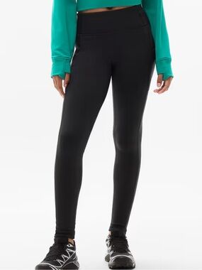 Athleta Women’s Altitude winter legging made with Polartec Power fleece size XS